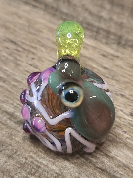 Mulit Color Frog Pendant